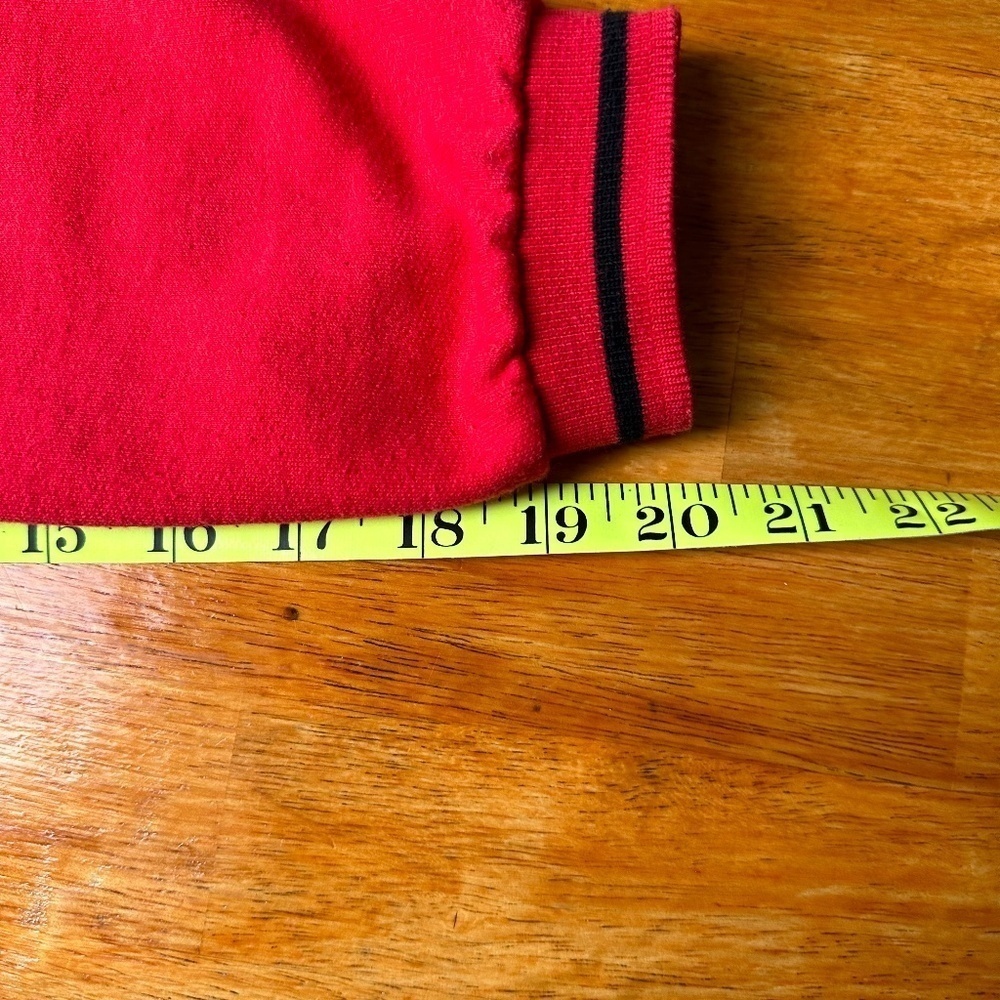 Kathy Ireland Active Women's Quarter Zip Red XL Vintage Sporty Athleisure Comfy - Picture 9 of 9